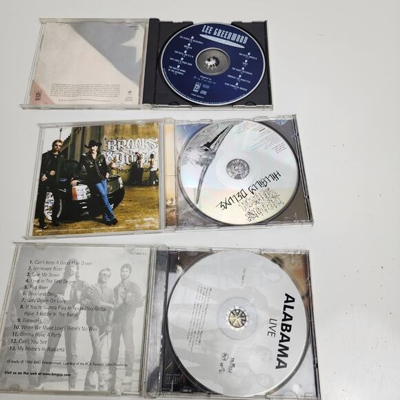 Mixed Country Music (Brooks & Dunn, Alabama) Lot of 3 CD's - Picture 3 of 6